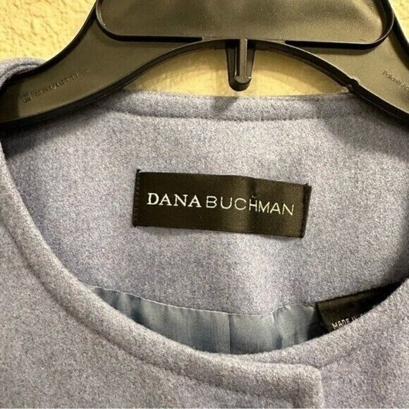 Dana Buchanan Wool Work Blazer Blue Women’s Size 8 - Picture 5 of 10